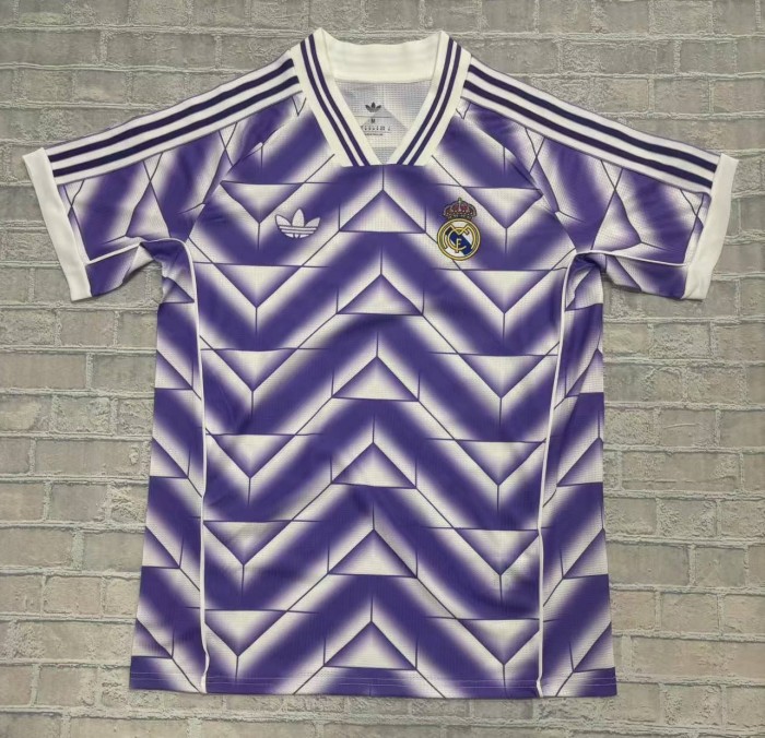 25-26 Real Madrid Purple Special Edition Fans Soccer Jersey