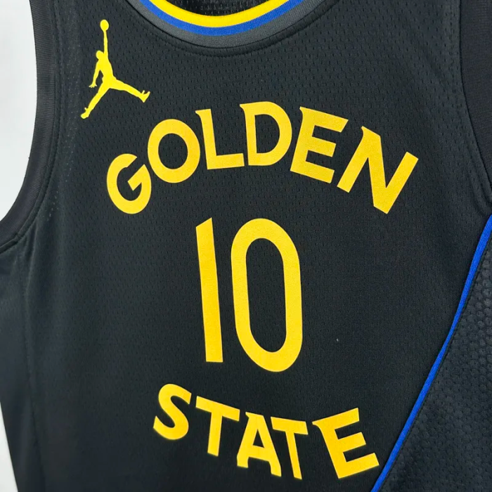 24-25 WARRIORS BUTLERIII #10 Black Top Quality Hot Pressing NBA Jersey (Trapeze Edition) 飞人版