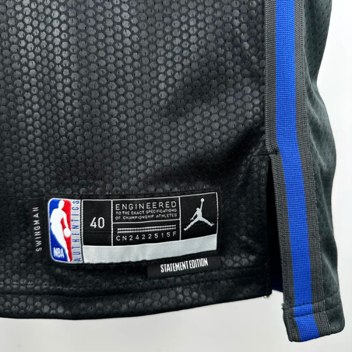 24-25 WARRIORS THOMPSON #11 Black Top Quality Hot Pressing NBA Jersey (Trapeze Edition) 飞人版