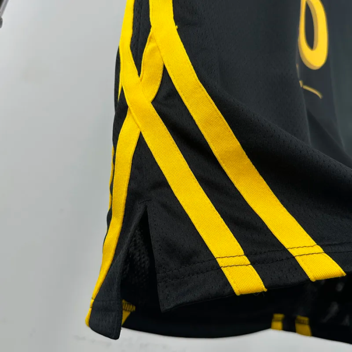 23-24 WARRIORS BUTLERIII #10 Black City Edition Top Quality Hot Pressing NBA Jersey (V领)