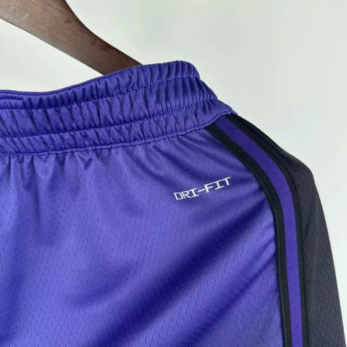 24-25 LAKERS Purple City Edition Top Quality NBA Pants