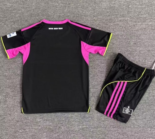 25-26 Hamburger Third Kids Soccer Jersey