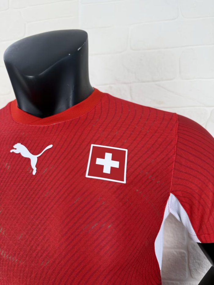 2026 Switzerland Home Player Version Soccer Jersey
