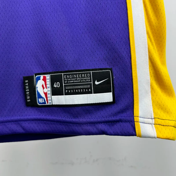 Lakers DONCIC #77 Purple Top Quality Hot Pressing NBA Jersey(V领)