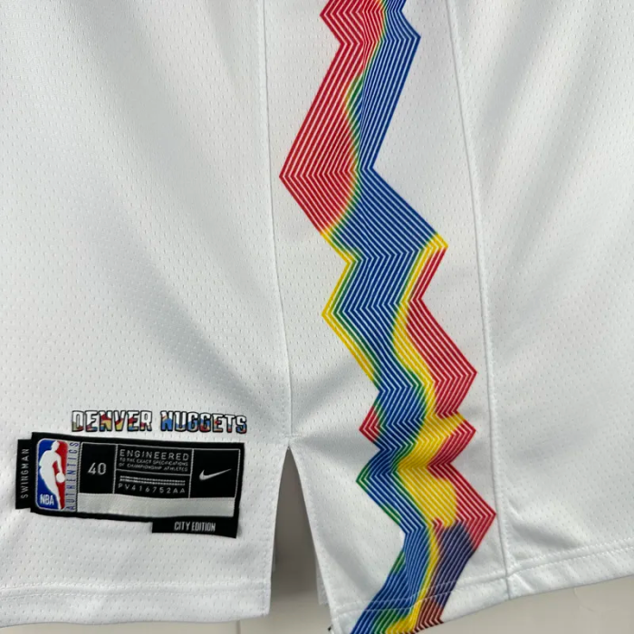 24-25 Nuggets PORTERJR. #1 White City Edition Top Quality Hot Pressing NBA Jersey