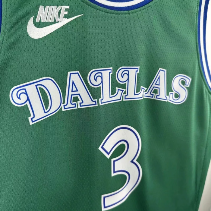 25-26 Dallas Mavericks DAVIS #3 Green Retro Top Quality Hot Pressing NBA Jersey
