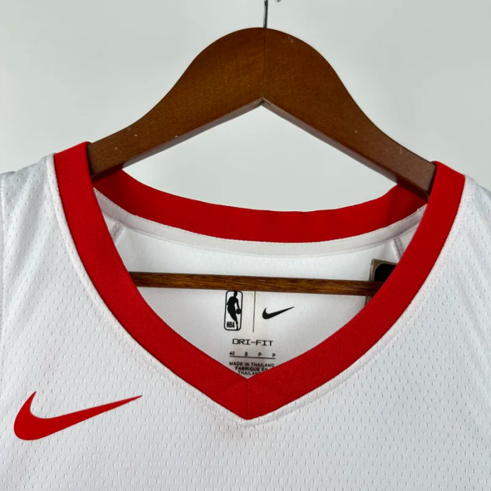 22-23 ROCKETS DURANT #7 White Top Quality Hot Pressing NBA Jersey