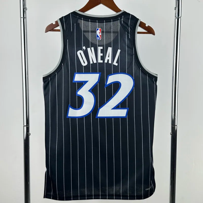 25-26 Magic O'NEAL #32 Black Top Quality Hot Pressing NBA Jersey (Trapeze Edition) 飞人版