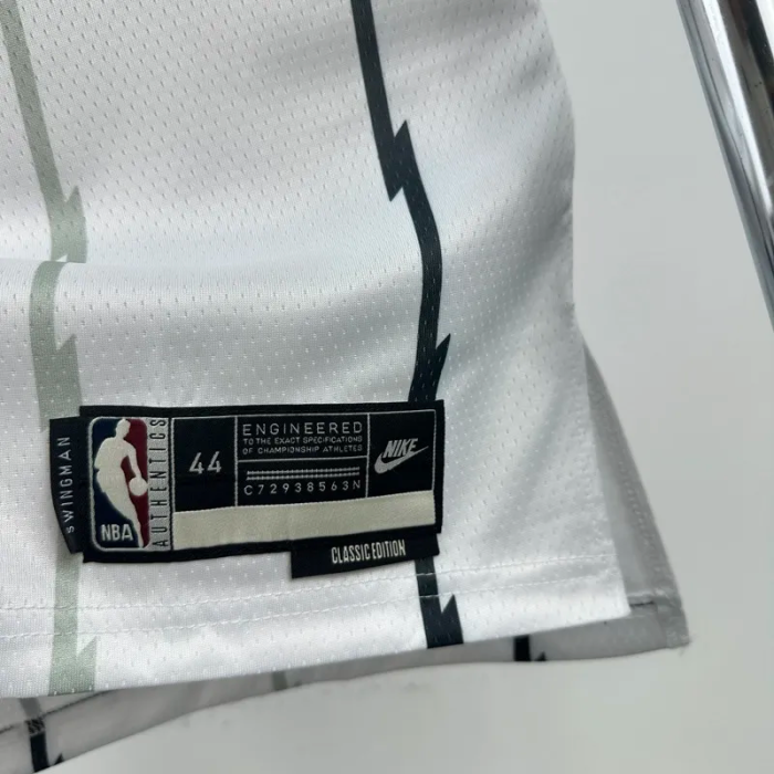 25-26 Raptors McGRADY #1 White Retro Top Quality Hot Pressing NBA Jersey