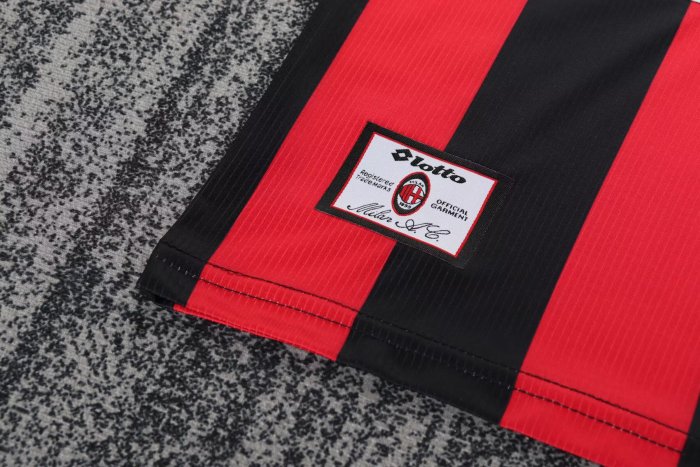 1997-1998 AC Milan Home Retro Kids Soccer Jersey