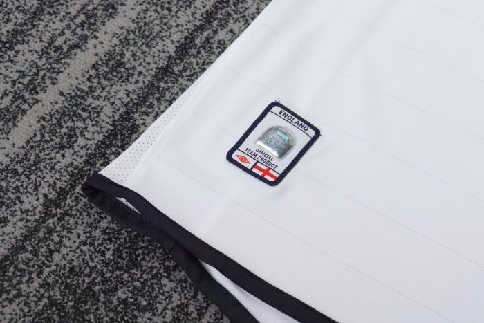 2004 England Home Kids Retro Soccer Jersey