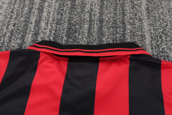 1997-1998 AC Milan Home Retro Kids Soccer Jersey