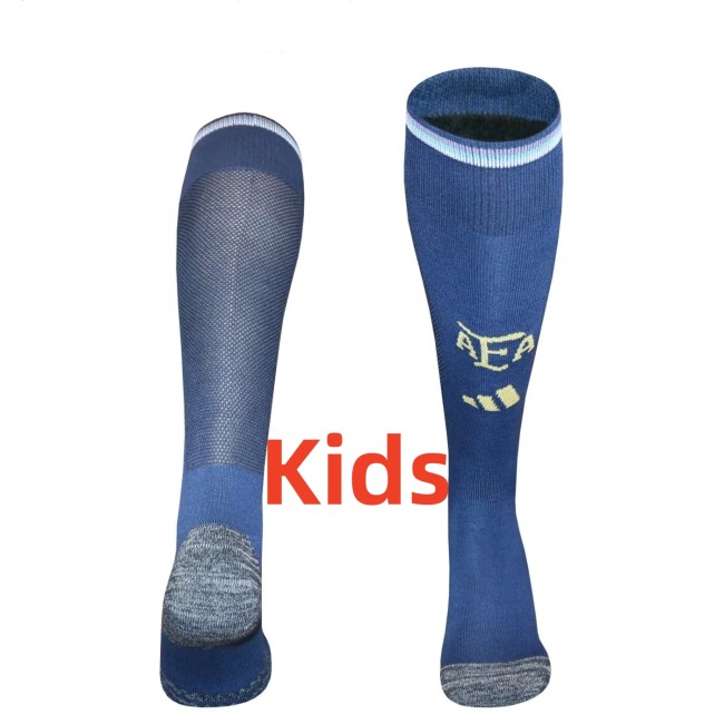 2026 World Cup Argentina Home Kids Socks