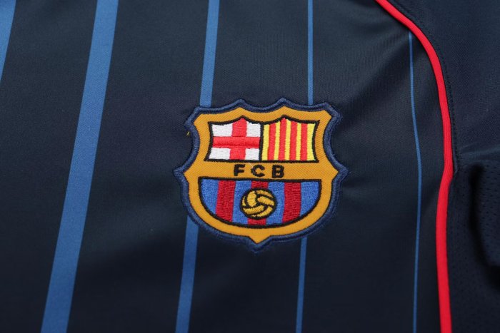 2004-2005 Barcelona Away Retro Kids Soccer Jersey