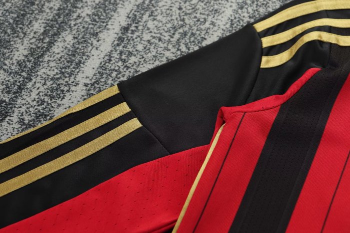 2013-2014 AC Milan Home Long sleeves Retro Kids Soccer Jersey