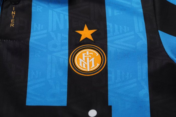 1992-1994 Inter Milan Home Retro Kids Soccer Jersey