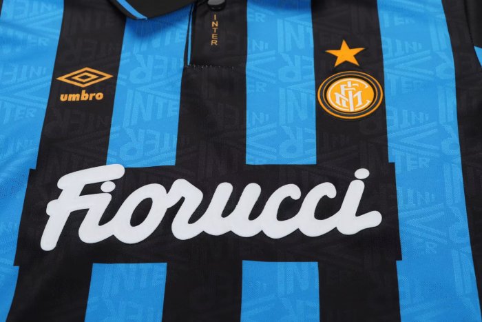 1992-1994 Inter Milan Home Retro Kids Soccer Jersey