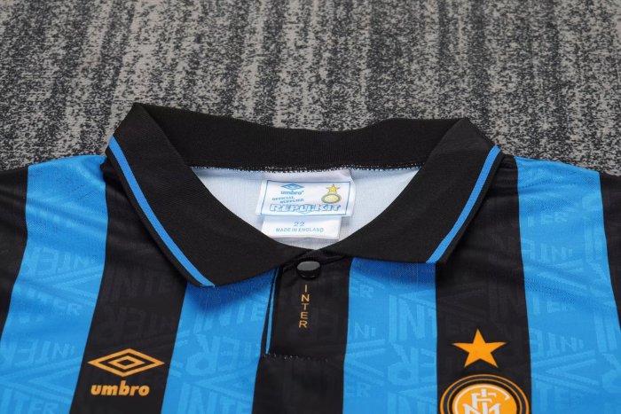 1992-1994 Inter Milan Home Retro Kids Soccer Jersey