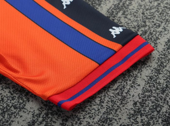 1997-1998 Barcelona Away Retro Kids Soccer Jersey