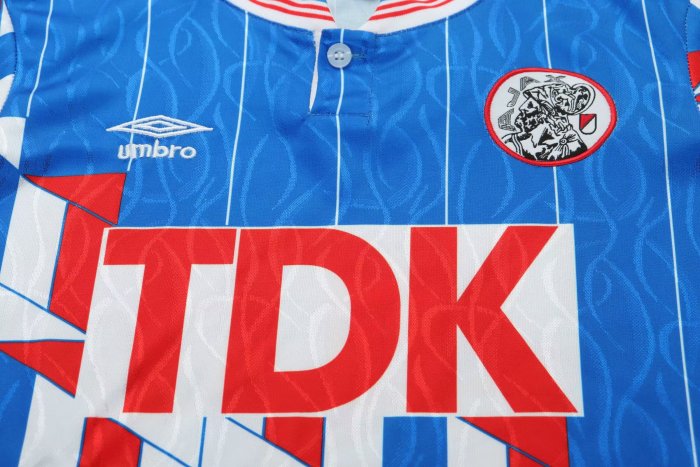 1989-1990 Ajax Away Retro Kids Soccer Jersey