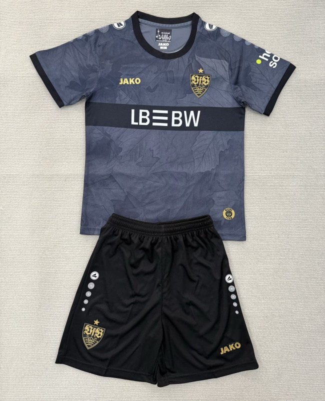 25-26 VfB Stuttgart Third Kids Soccer Jersey