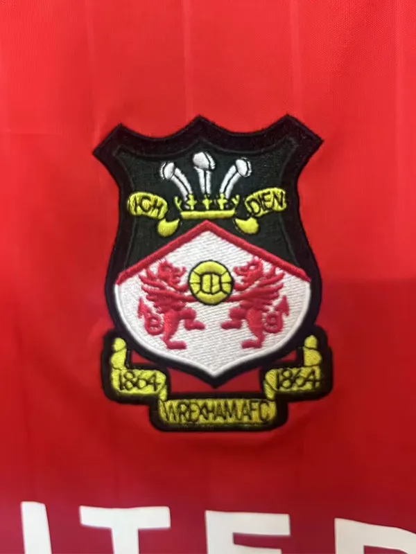 25-26 Wrexham FC Home Fans Soccer Jersey