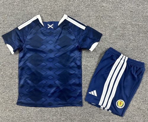 2026 Scotland Home Kids Soccer Jersey