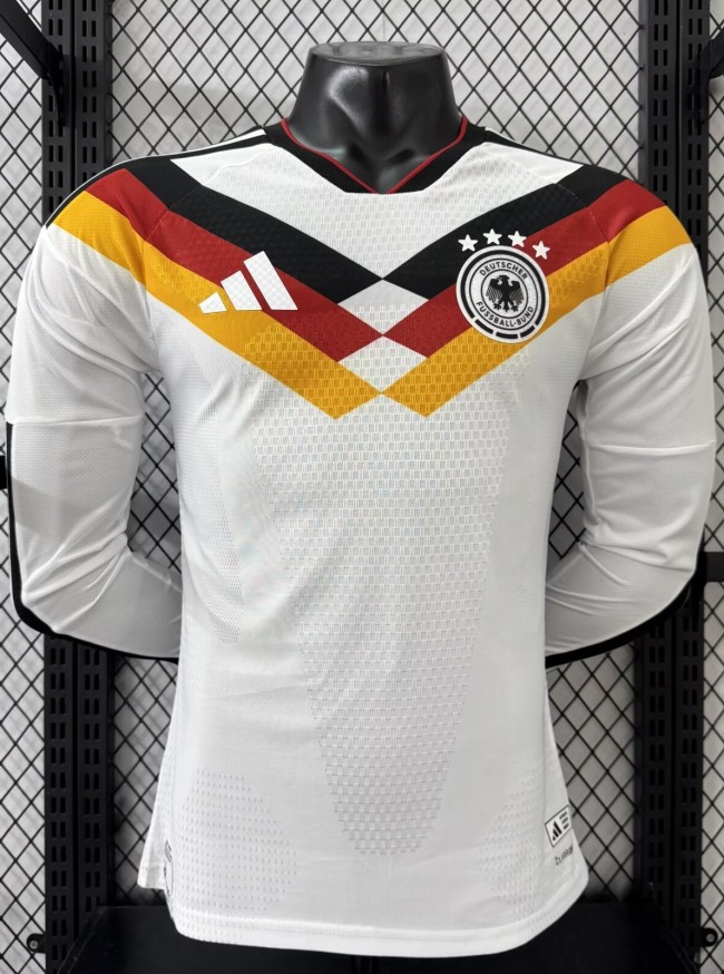 2026 Germany Home Long Sleeve Player Version Soccer Jersey*长袖球员