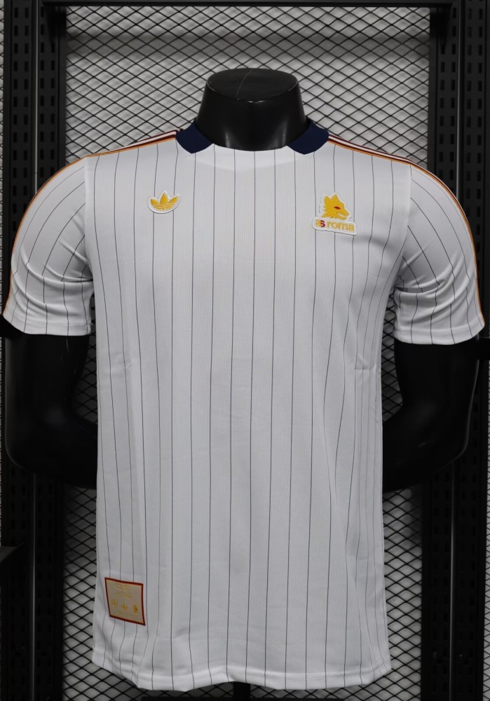 25-26 Roma Casual Version Player Version Soccer Jersey