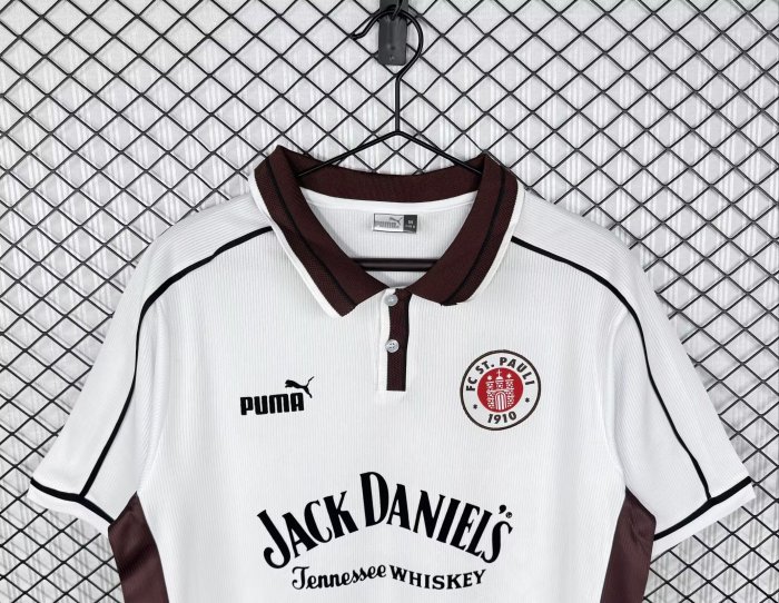 1999-2000 St. Pauli Home Retro Soccer Jersey