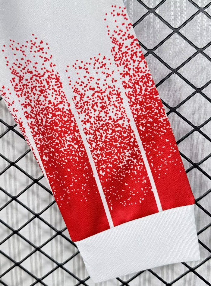 1991-1992 AS Cannes Home Retro Long Sleeve Soccer Jersey