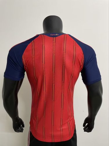 2026 World Cup Spain Home Player Version Soccer Jersey