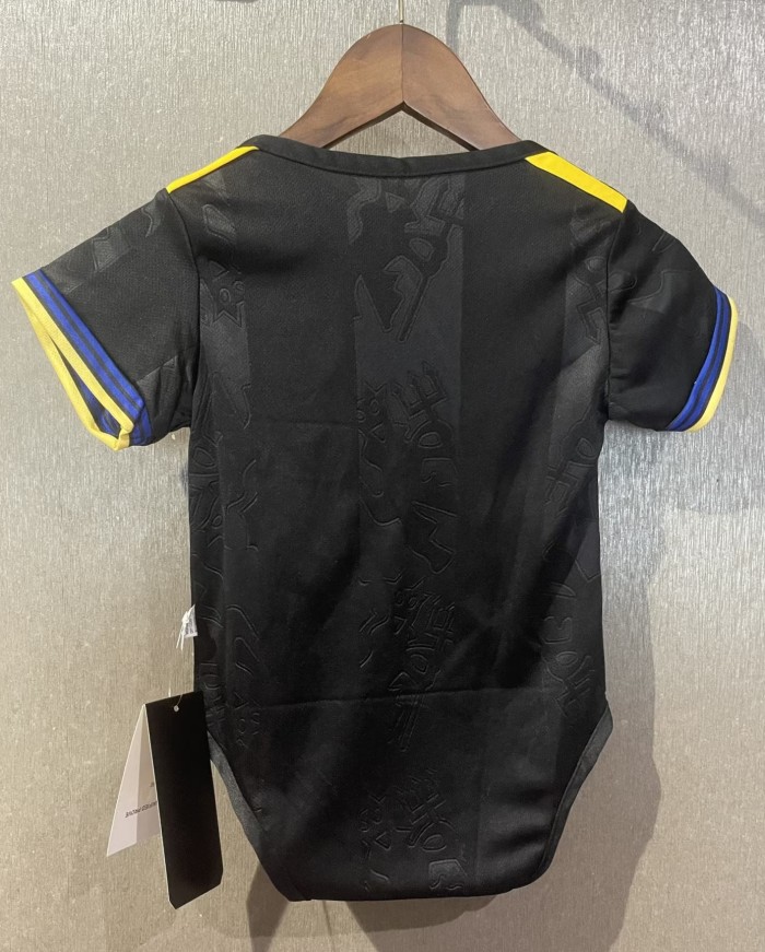 25-26 Manchester United Third Baby Infant Crawl Suit