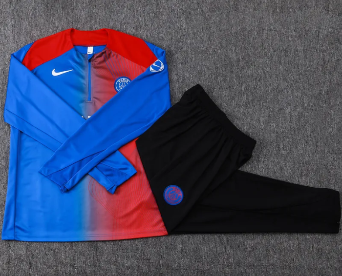 25-26 Paris Saint-Germain High Quality Half Pull Tracksuit