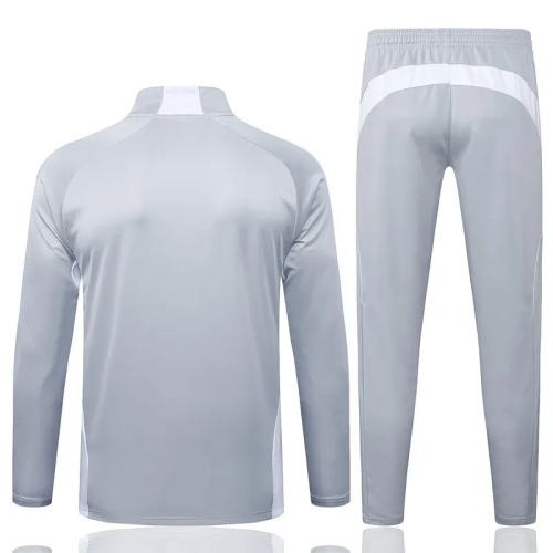 25-26 Real Madrid High Quality Half Pull Tracksuit