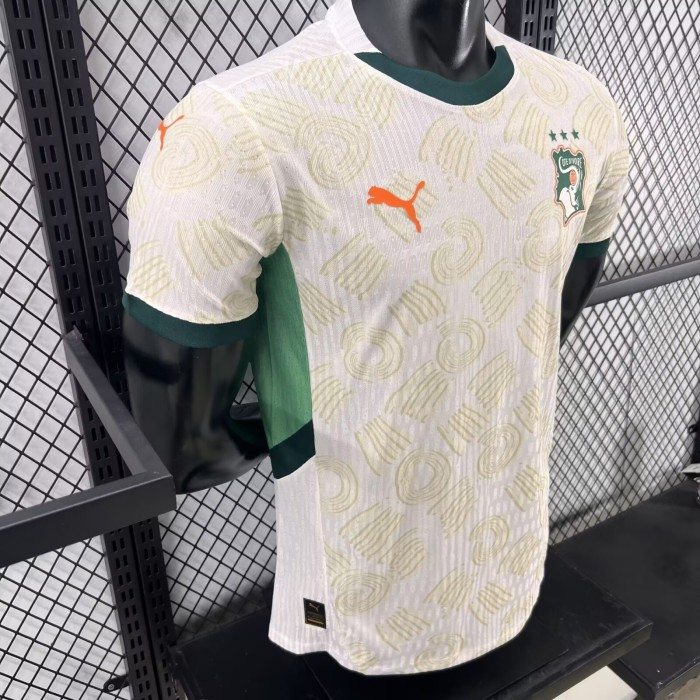 25-26 Cote d'Ivoire Away Player Version Soccer Jersey