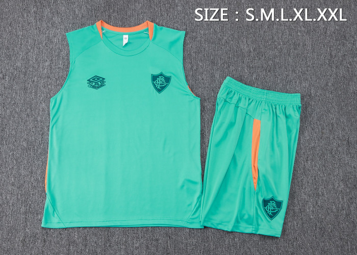 25-26 Fluminense High Quality Tank Top And Shorts Suit