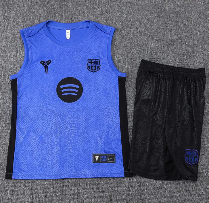 25-26 Barcelona High Quality Tank Top And Shorts Suit