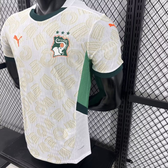 25-26 Cote d'Ivoire Away Player Version Soccer Jersey