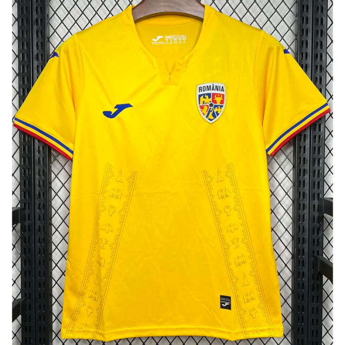 2024 Romania Home Fans Soccer Jersey