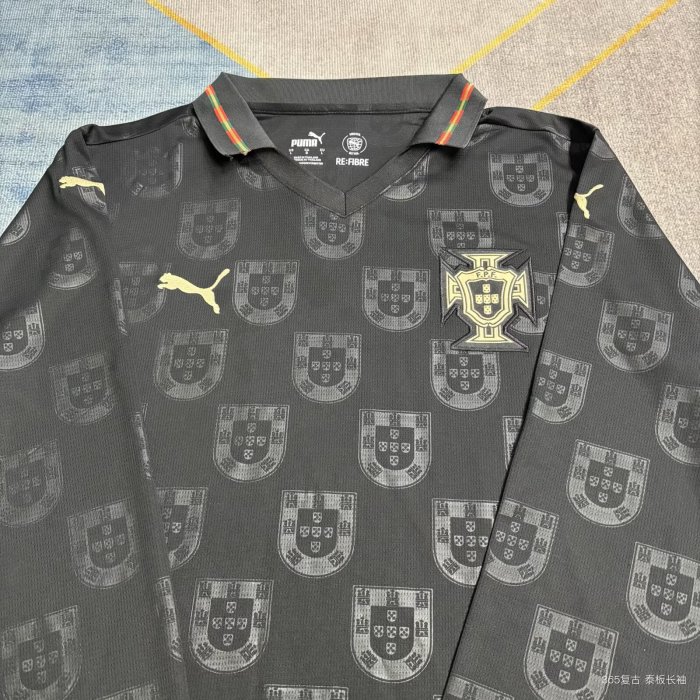25-26 Portugal Special Edition Long Sleeve Fans Soccer Jersey