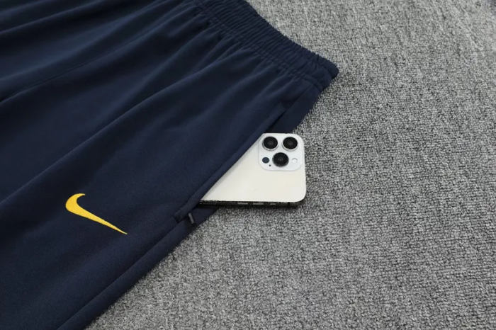 25-26 Barcelona High Quality Half Pull Tracksuit