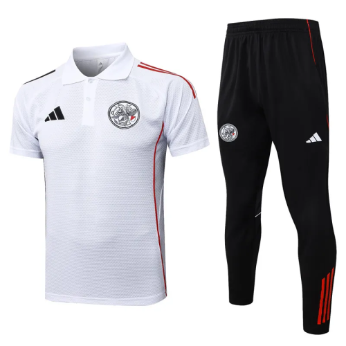 25-26 Ajax High Quality Polo Tracksuit