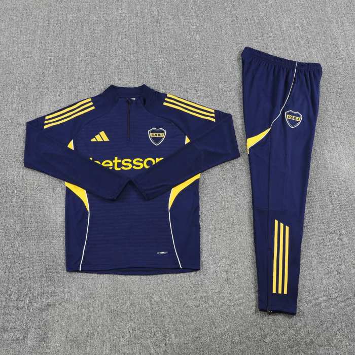 25-26 Boca High Quality Half Pull Tracksuit
