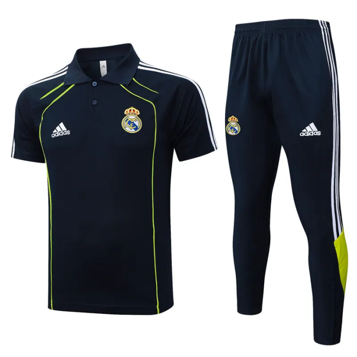 25-26 Real Madrid High Quality Polo Tracksuit