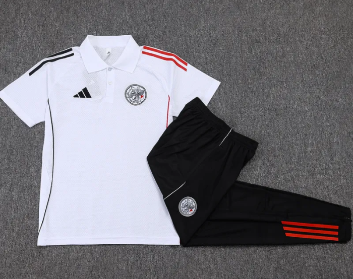 25-26 Ajax High Quality Polo Tracksuit