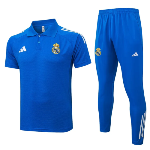 25-26 Real Madrid High Quality Polo Tracksuit