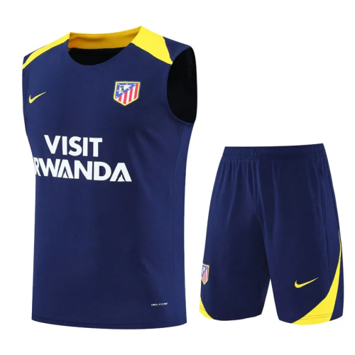 25-26 Atlético Madrid High Quality Tank Top And Shorts Suit