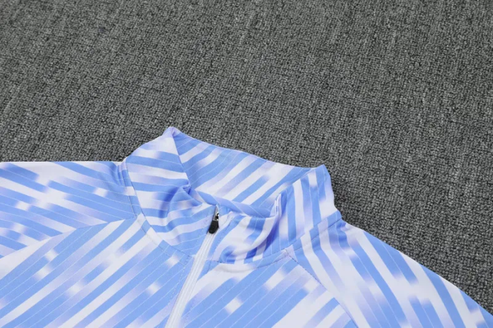 25-26 Manchester City High Quality Half Pull Tracksuit