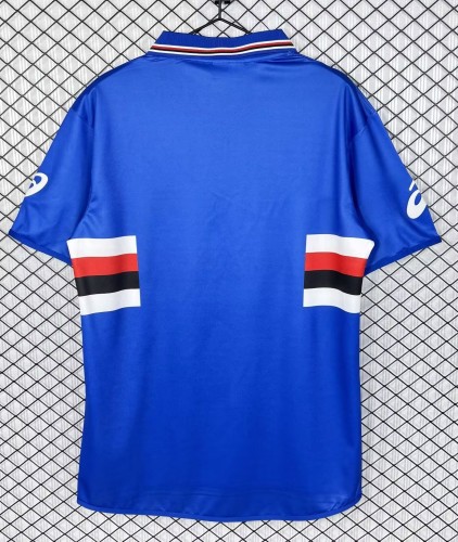 2003-2004 Sampdoria Home Retro Soccer Jersey